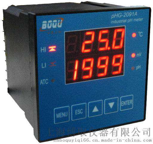 上海博取供应全国水质分析仪器PHG-2091A型工业PH计