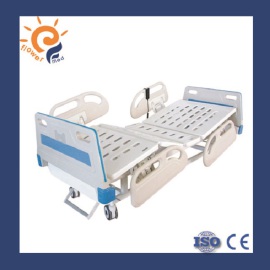 上海普弗沃FB-D1ABS床头三功能电动护理病床（中控制动轮）
