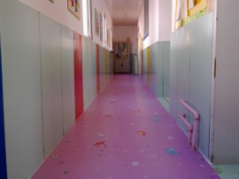 天津市心迪儿童游乐设备有限公司销售全新概念定制彩绘地板户外地垫人造草皮
